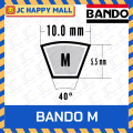Bando M31 M32 M33 M34 M35 M36 M37 M38 M39 M40 M41 M42 M43 M44 M45 M46 M47 M48 M49 M50 V-groove flat belt washing machine belt ** Price per month 1 line ** Bando M 100% genuine m groove belt. 