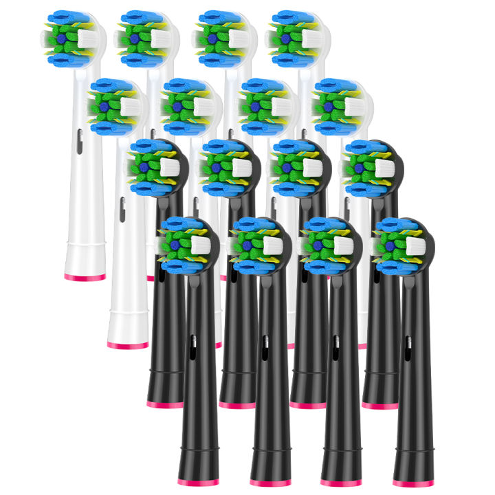 8/16pcs EB25 EB50 Cross Action Replacement Brush Heads For Oral B D12 D16 D100 3757 3709 pro3 pro1max electric toothbrush