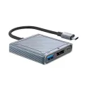 Xput USB Type C Hub With Displayport DP 8K 60Hz Hub Dock Station USB C Type C To Displayport 1.4 DP Adapter Hub For Macbook. 