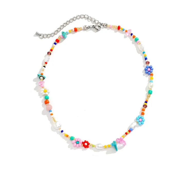 Salircon%20Boho%20Multicolor%20Handwoven%20Seed%20Beads%20Beaded%20Flower%20Choker%20Trend%20Y2K%20Imitation%20Pearl%20Collar%20Necklace%20Women%20Party%20Jewelry%20-%20Image%207