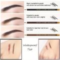 12pcs black/borwn/dark brown eyebrow pencil sharpener Eyebrow Pencil with Sharpener eyebrow line lasting.