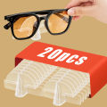 10/16/20/30/40pcs Fashionable Convenient Eyeglasses Storage Holder, Wall Mounted Glasses Storage Tool, Glasses Display Rack. 