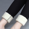 Thermal Lambwool Leggings Women Winter Thicken Fleece Lined Stretchy Warm Hight Waist Skinny Fitness Leggins Soft Workout Tights. 