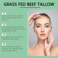 1/2/5pcs Tallow Face Moisturizer Beef Tallow For Skin Unscented Organic Beef Tallow Grass Fed Finished Whipped Face Cream. 