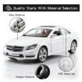 MaKeda1:36 Mercedes Benz CLS C63 AMG High Simulation Diecast Model Cars Luxury Alloy Vehicle Model Car Collection Toy For Kid. 