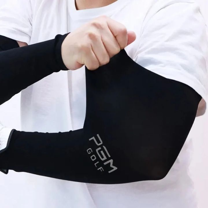 PGM%201%20Pair%20Men%20Women%20Golf%20T-Shirt%20Accessory%20Arm%20Sleeve%20Warmers%20Sunscreen%20Ice%20Cool%20Breathable%20Outdoor%20Sport%20Wear%204%20Season%20XT002%20-%20Image%205