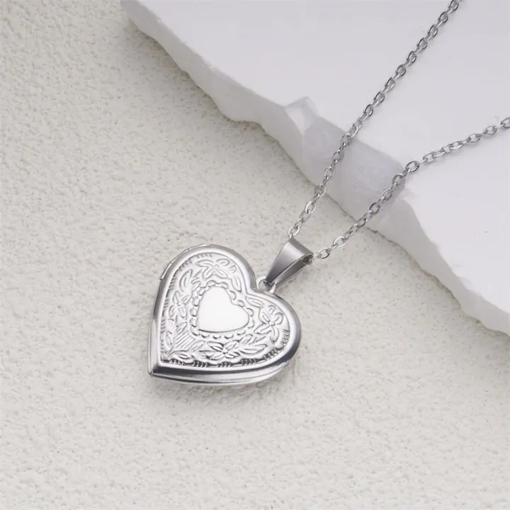 Romantic%20Heart%20Locket%20Pendant%20Openable%20Female%20Silver%20Color%20Stainless%20Steel%20Photo%20Frame%20Charm%20Necklace%20for%20Women%20Men%20Jewelry%20Gift%20-%20Image%208