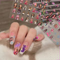 Cartoon Girl B-Bratz Stickers 1PCS New 3D Adhesive Nail Art Sticker Cartoon Nail Art Decal Sticker Nail Parts Manicure. 