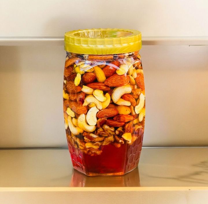 Dry Fruit Honey - 1Kg Gross Weight| High Quality Dry Fruits With Honey