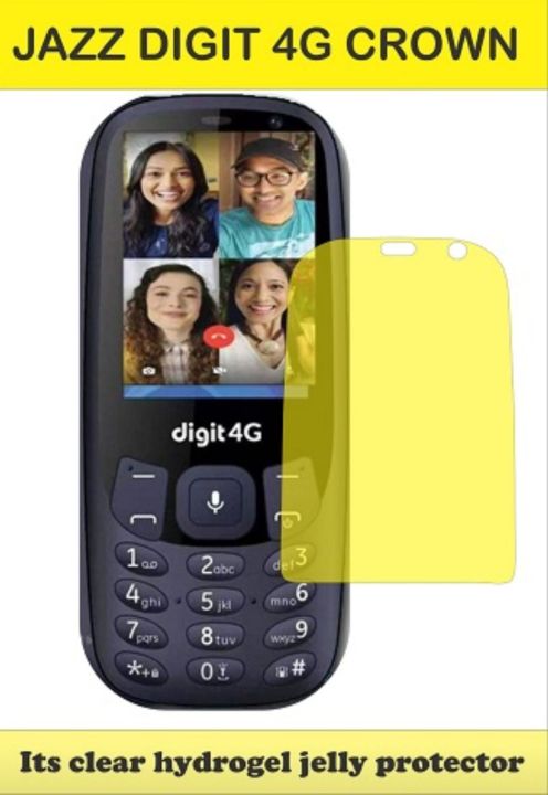 jazz digit 4g crown screen protector best quality