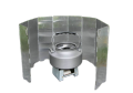 8/9/10 Plates Gas Stove Wind Shield Outdoor Camping Picnic Cooking Burner Windproof Screen Aluminum Alloy Wind Screen. 