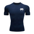 Compression T-Shirt Men Bodybuilding Sportswear Short Sleeve Quick Dry Workout Shirts Sport Tops Tee Gym Running T-shirt Men. 