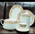Dinner set Bone China 8 person /62 pcs set. premium finsihing. 