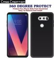 LG V30 Soft TPU Slim Matte Black Protective Phone Cover Shock Absorbent. 