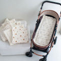 Soft and Comfortable Baby Walking Thick Cartoon Bear Baby Stroller Cushion Cotton Shoulder Strap Baby Stroller Cushion. 