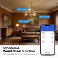 Melery Tuya Wifi Smart Brazil Light Switch Wall Socket Plug Outlet Touch Sensor Glass Panel Remote by Alexa Dot  Home lightify. 