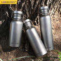Cycling Portable Sports Water Bottle Pure Titanium Water Bottle Reusable Drinking Bottle for Outdoor Camping Tourism Sports. 