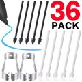 Stylus Pen Tips for Samsung S Pen Replacement S Pencil Spare Nib with Removal Tweezer for Samsung Galaxy Tab S10/S10 Ultra/S9/S8.