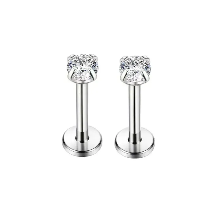 2pcs%20Stainless%20Steel%20Piercing%20Tragus%20Stud%20Earrings,%20Crystal%20Labret%20Small%20Ear%20Stud%20Helix%20Cartilage%20Earring%20for%20Women%20Body%20Jewelry%20-%20Image%207