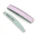 2/5pcs Pack Half Moon Nail Buffer File Block Sponge UV Gel Polish Shiner Professional Sanding Buffing Finger Manicure Product.