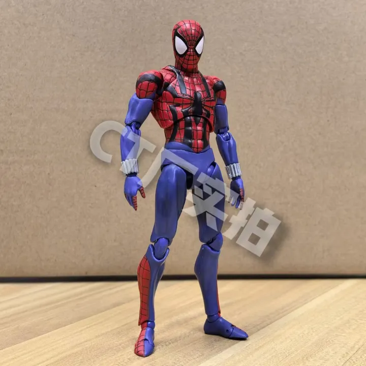In%20Stock%20Ct%20Toys%20Spiderman%20Mafex%20143%20Ben%20Reilly%20Comic%20Ver%20The%20Amazing%20Spider-Man%20001%20Anime%20Action%20Figure%20Figurine%20Toy%20Model%20%20-%20Image%203