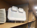 Melamine Portion Tray Burger tray/Tray for Burger Serving /Divided tray - 1 Piece. 