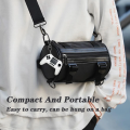 GAMINJA GC61 Mini Handheld Game Players Machine Pocket Game Console Built in Retro Games Use for Key Chain Ring Holder.