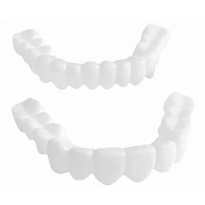 1%20Pair%20SnapsOn%20Teeth%20Veneers%20Brightening%20Dentures%20Temporary%20False%20Teeth%20Cover%20Instant%20Imitation%20Braces%20Fake%20Tooth%20Cover%20-%20Image%202