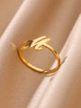 26 English Letter Initial Rings For Women Gold Color Adjustable Stainless Steel Ring Wedding Fashion Jewelry Best Friend .