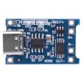 100-1PCS TP4056 Lithium Battery Charger Module 4.5V-5V for Lithium Batteries Charger 1A Type-C Micro USB Battery Charger Panel. 