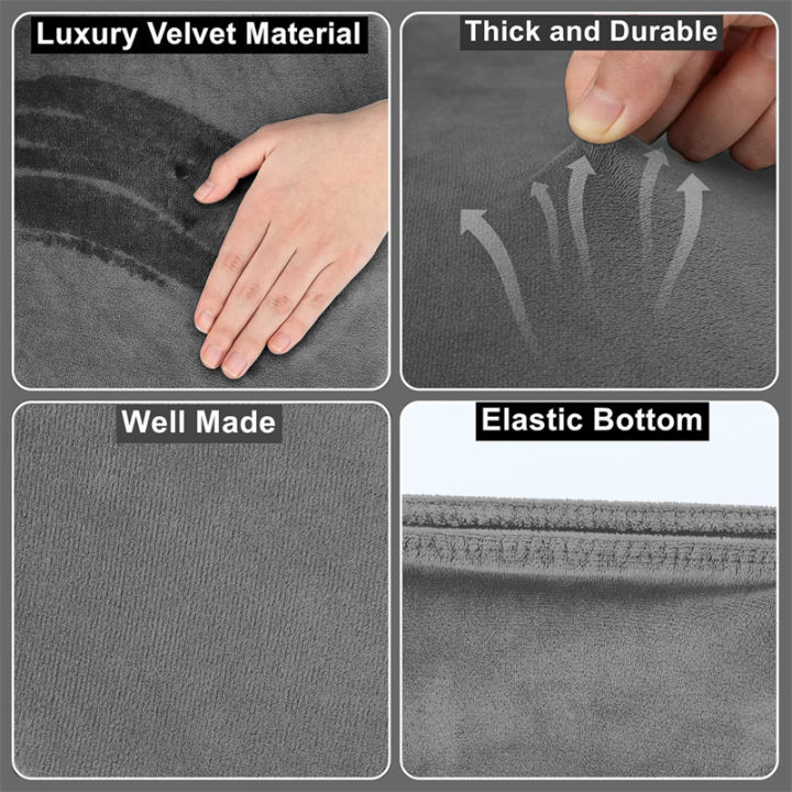 2pcs%20of%20Solid%20Color%20Elastic%20Toilet%20Seat%20Cover%20Easy%20To%20Disassemble%20Durable%20Toilet%20Lid%20Water%20Tank%20Dust%20Protection%20Cover%20Bathroom%20-%20Image%206