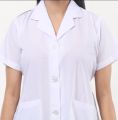Female Medical Apron with Cotton Fabric | Female Doctor Apron | Lab White Apron/Female Student Medical Apron | Cotton Apron. 