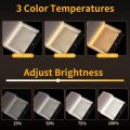 LED Flat Panel Book Light USB Charging Eye Protection Night Vision Reading Lamp for Students Indoor Use 2 in 1 Night Lights. 