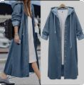 ladies stylish denim coat. 