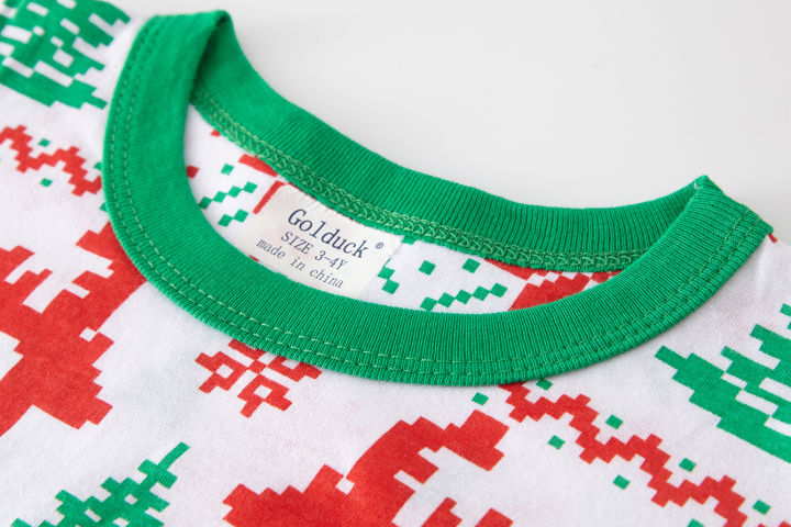 Kids%20%20Pajamas%20Set%20Reindeer%20Snowflake%20Print%20100%25%20Cotton%20Soft%20Holiday%20PJs%20for%20Boys%20and%20Girls%20Family%20Matching%20Nightwear%20-%20Image%205