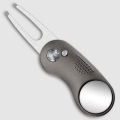 Metal Foldable Golf Divot Repair Tool Green Fork With Golf Ball Marker Button Magnetic Portable Pitchfork Golf Accessories.