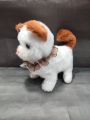 7" Inch Walking Plush Kitty Toy Stuffed Animal Electric Interactive with Dress Talking Musical Cute Plush Toy White Cat Tail Wagging Christmas Birthday Gifts for Kids Toddlers.