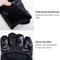 Professional Boxing Gloves Training Half Finger Leather Cushion for Sanda Boxing UFC Training Sandbag Knuckles. 