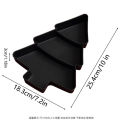 Christmas Tree Shape Living Room Candy Snacks Nuts Seeds Dry Fruits Plastic Plate Dishes Bowl Breakfast Plates Tray Tableware. 