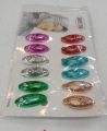 6 Hijab Pins  random colors.scarf Pins.Musllim wear Scarf Pins. 