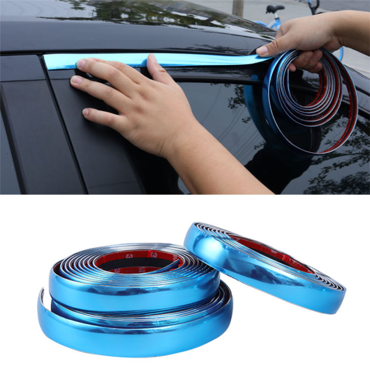 Auto Body Molding Chrome Molding For Trucks Chrome Automotive Trim Silver Soft PVC Chrome Moulding Line Car Line Trim Strip