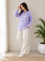 Ladies Fashionable Checkered Flannel Shirt. 