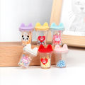For Labubu Dolls Accessories Cute Miniature Dollhouse Mini Kettle DIY Cartoon Dress Up  Accessories. 