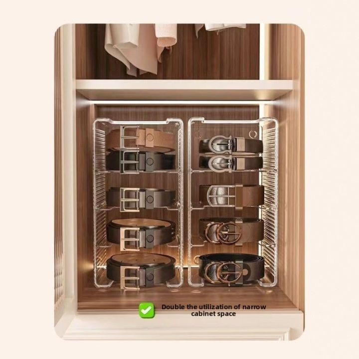 Belt%20Storage%20Box%20Household%20Compartment%20Organizer%20Tie%20Display%20Rack%20Transparent%20Desktop%20Storage%20Case%20for%20Mens%20Belt%20and%20Accessories%20-%20Image%206