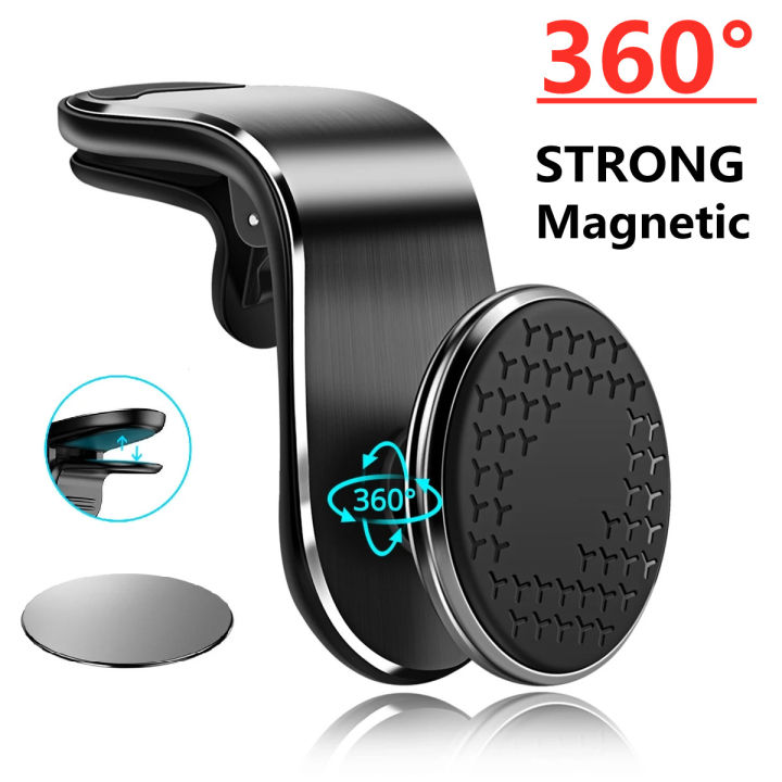 【Support-Cod】 Magnetic Car Phone Holder Stand Air Vent Magnet Car Mount Support In Car Bracket for