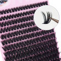 280 Pcs 8D Fluffy Thick Eyelash Clusters D Curl Wispy Individual Lashes 8-16mm Mix False Eyelashes Extensions  Cluster Lashes. 