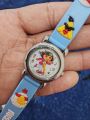 Kids Cartoon Character Analog Watch with Silicone Strap for Boys & Girls - Colorful, Fun Timepiece. 