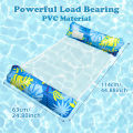 1 Packs Hammock Pool Floats Adults,  Multi-Purpose Inflatable Pool Floats PVC Water Hammock Lounge Floaties. 