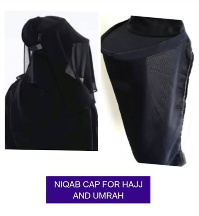 Cap Niqab For Hajj & Umrah