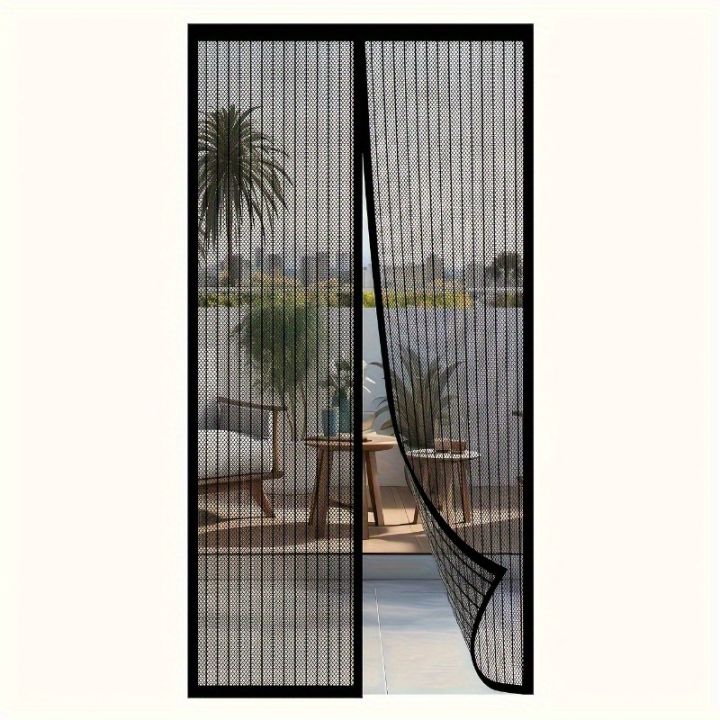 Magnetic%20Door%20Screen%20Automatically%20Closing%20Breathable%20Netting,%20Insect%20And%20Mosquito%20Resistant,%20Perfect%20for%20Different%20Room%20Designs%20-%20Image%202